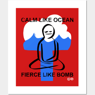 STRONG LIKE OCEAN Posters and Art